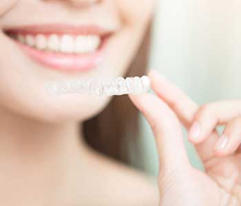Invisalign Set For Straightening Teeth